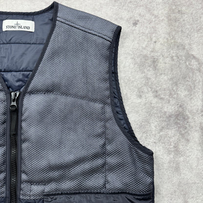 Stone Island Modified Panama 6/3 HT Nylon Mix Fabrics with Primaloft-Tc Vest AW 2021