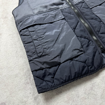 Stone Island Modified Panama 6/3 HT Nylon Mix Fabrics with Primaloft-Tc Vest AW 2021