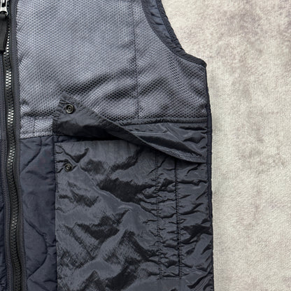 Stone Island Modified Panama 6/3 HT Nylon Mix Fabrics with Primaloft-Tc Vest AW 2021