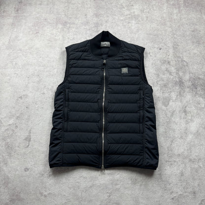 Stone Island Loom Woven Down Chambers Stretch Nylon-Tc Vest SS 2021
