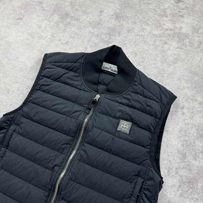 Stone Island Loom Woven Down Chambers Stretch Nylon-Tc Vest SS 2021