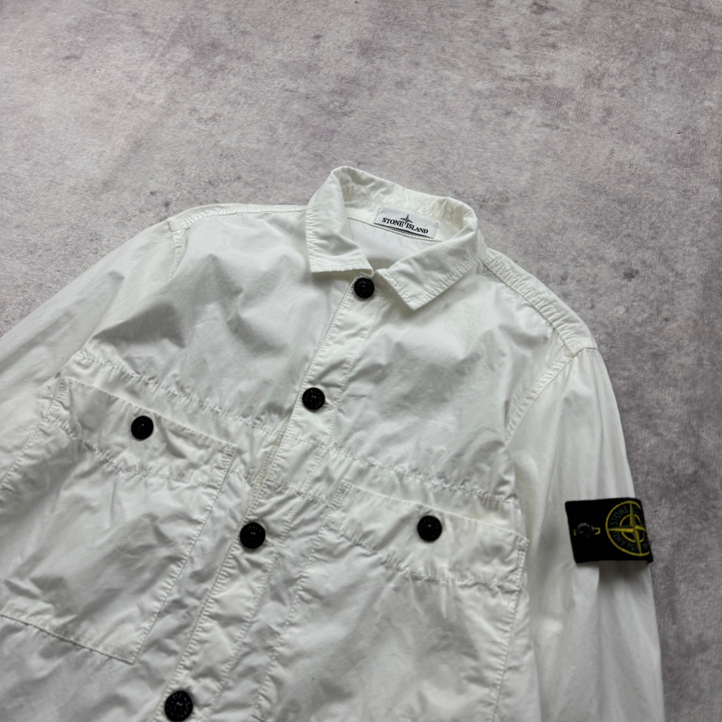 Stone Island Button Up Overshirt SS 2021