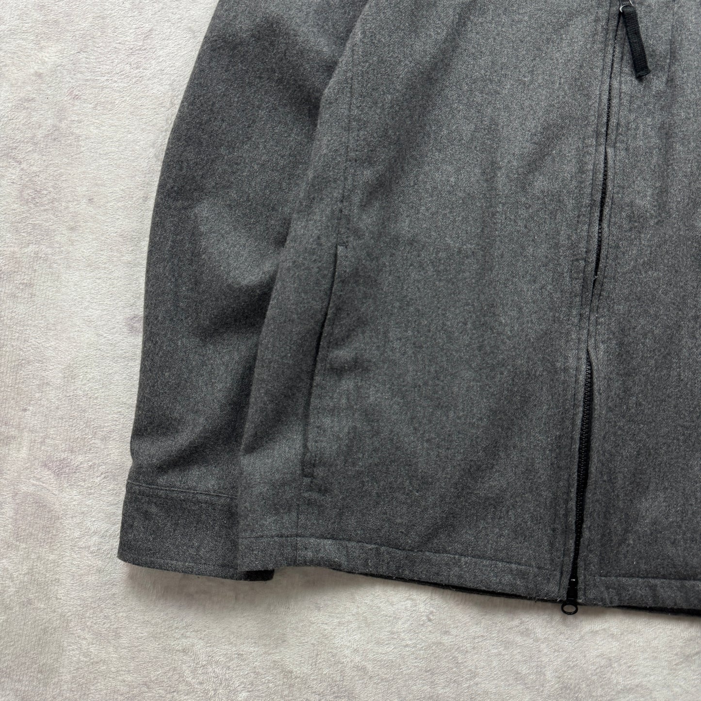 Stone Island Wool Flannel Zipped Jacket AW 2014