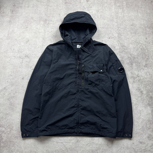 C.P. Company Flat Nylon Face Mask Hooded Overshirt AW 2021