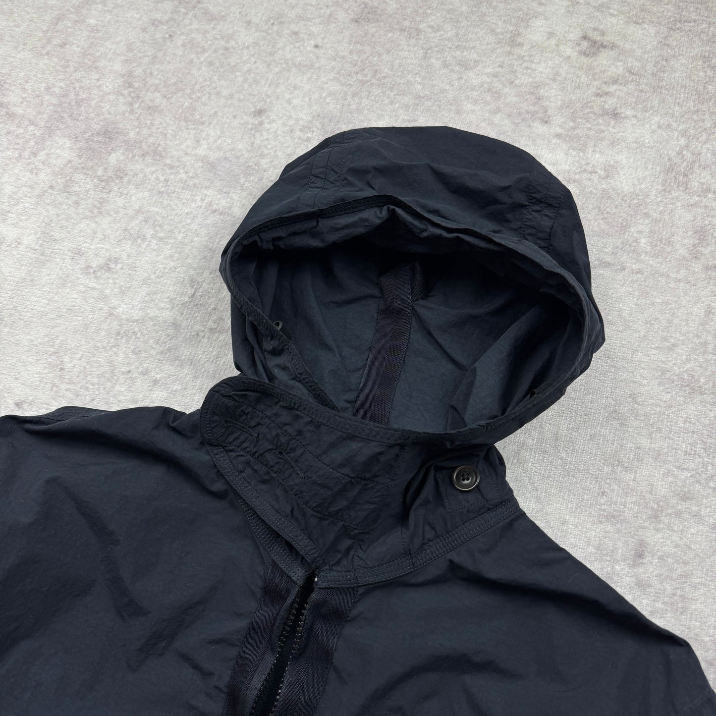C.P. Company Flat Nylon Face Mask Hooded Overshirt AW 2021