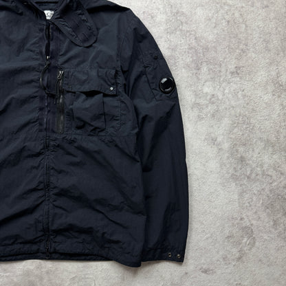 C.P. Company Flat Nylon Face Mask Hooded Overshirt AW 2021