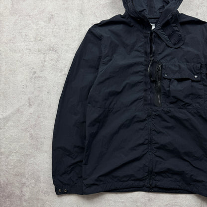 C.P. Company Flat Nylon Face Mask Hooded Overshirt AW 2021
