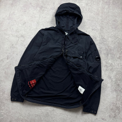 C.P. Company Flat Nylon Face Mask Hooded Overshirt AW 2021