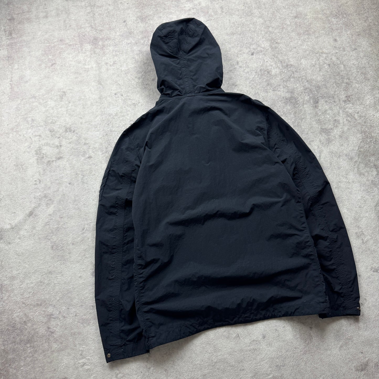 C.P. Company Flat Nylon Face Mask Hooded Overshirt AW 2021