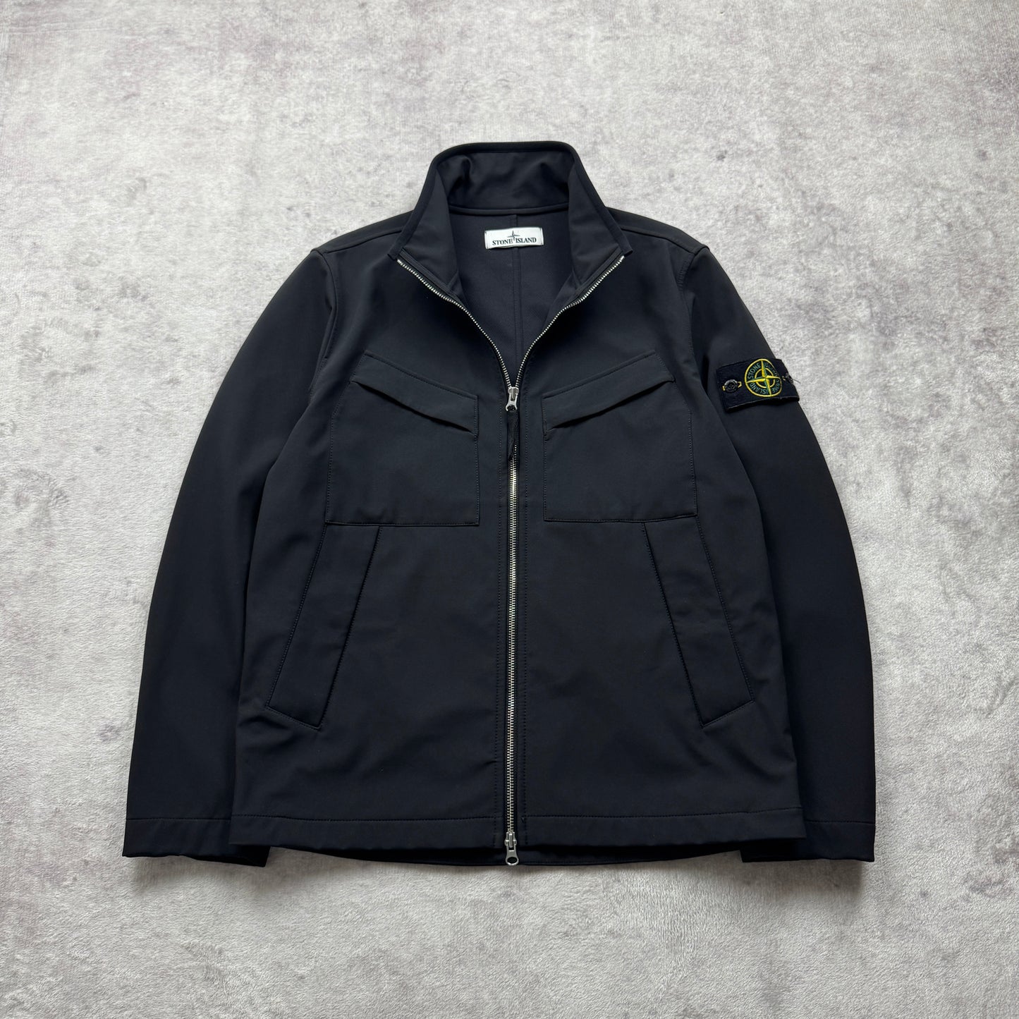 Stone Island Light Soft Shell-R e.dye Technology Overshirt SS 2021