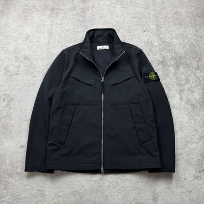 Stone Island Light Soft Shell-R e.dye Technology Overshirt SS 2021
