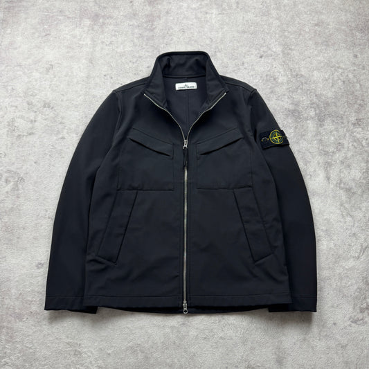 Stone Island Light Soft Shell-R e.dye Technology Overshirt SS 2021