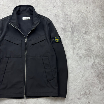 Stone Island Light Soft Shell-R e.dye Technology Overshirt SS 2021