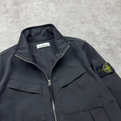 Stone Island Light Soft Shell-R e.dye Technology Overshirt SS 2021