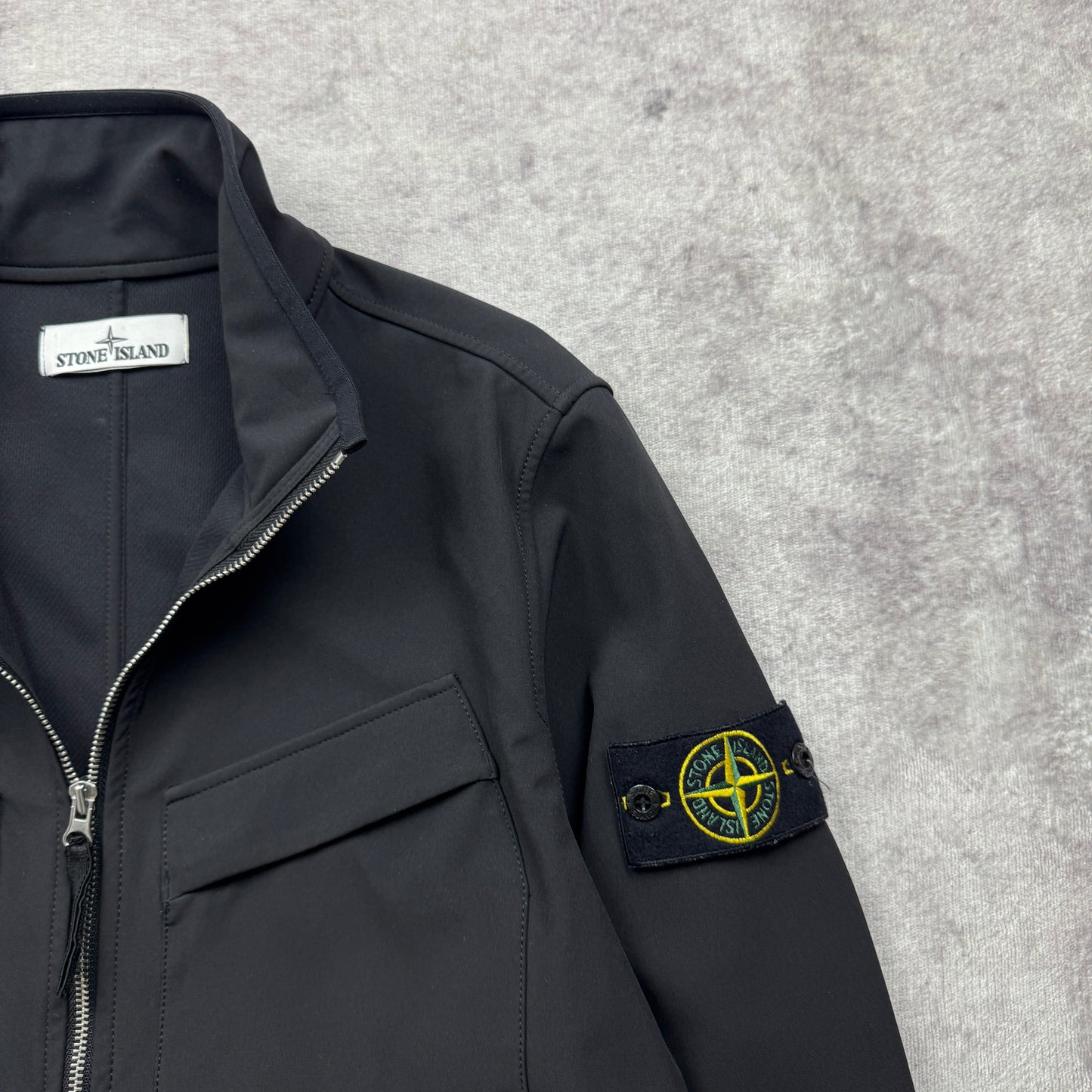 Stone Island Light Soft Shell-R e.dye Technology Overshirt SS 2021