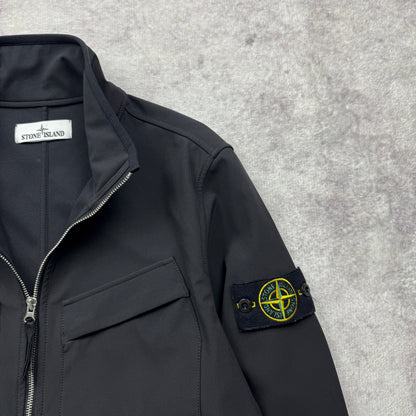 Stone Island Light Soft Shell-R e.dye Technology Overshirt SS 2021