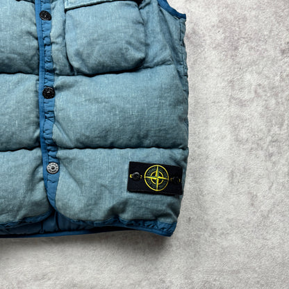 Stone Island Lino Resinato Down-TC Vest AW 2018