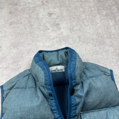 Stone Island Lino Resinato Down-TC Vest AW 2018