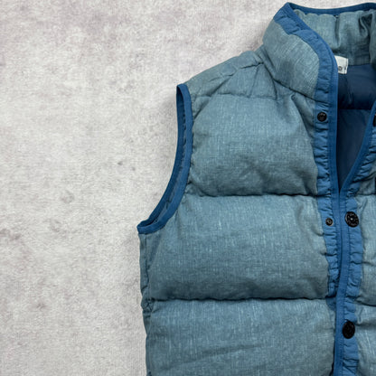 Stone Island Lino Resinato Down-TC Vest AW 2018