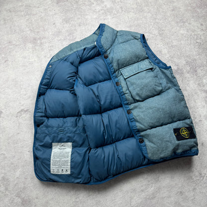 Stone Island Lino Resinato Down-TC Vest AW 2018