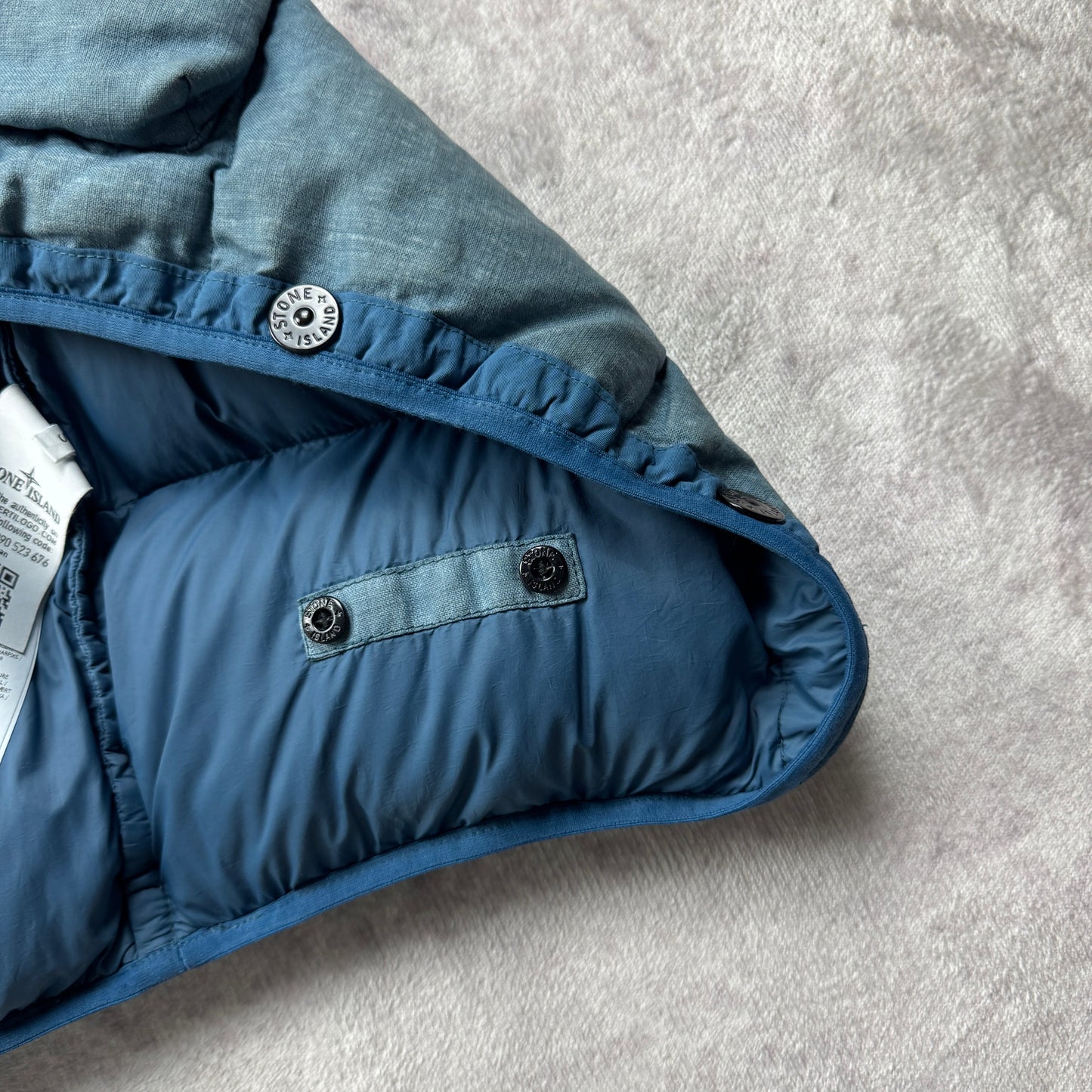 Stone Island Lino Resinato Down-TC Vest AW 2018