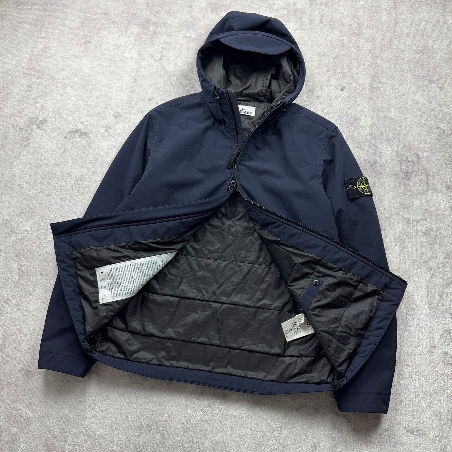 Stone Island Soft Shell-R e.dye with Primaloft Insulation Jacket AW 2024