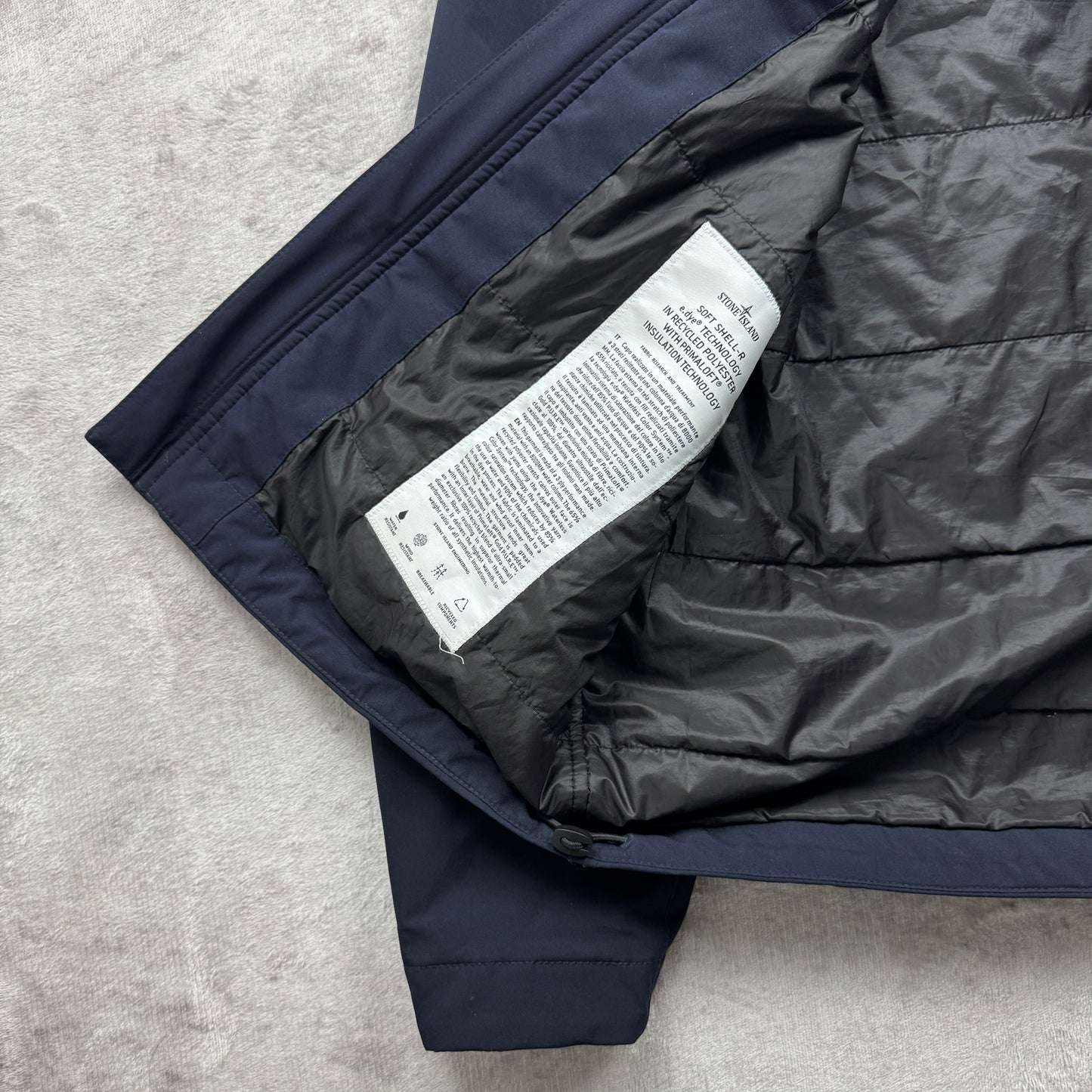 Stone Island Soft Shell-R e.dye with Primaloft Insulation Jacket AW 2024