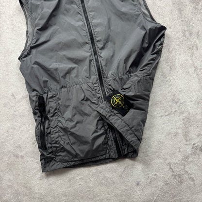 Stone Island Garment Dyed Crinkle Reps NY Vest SS 2020