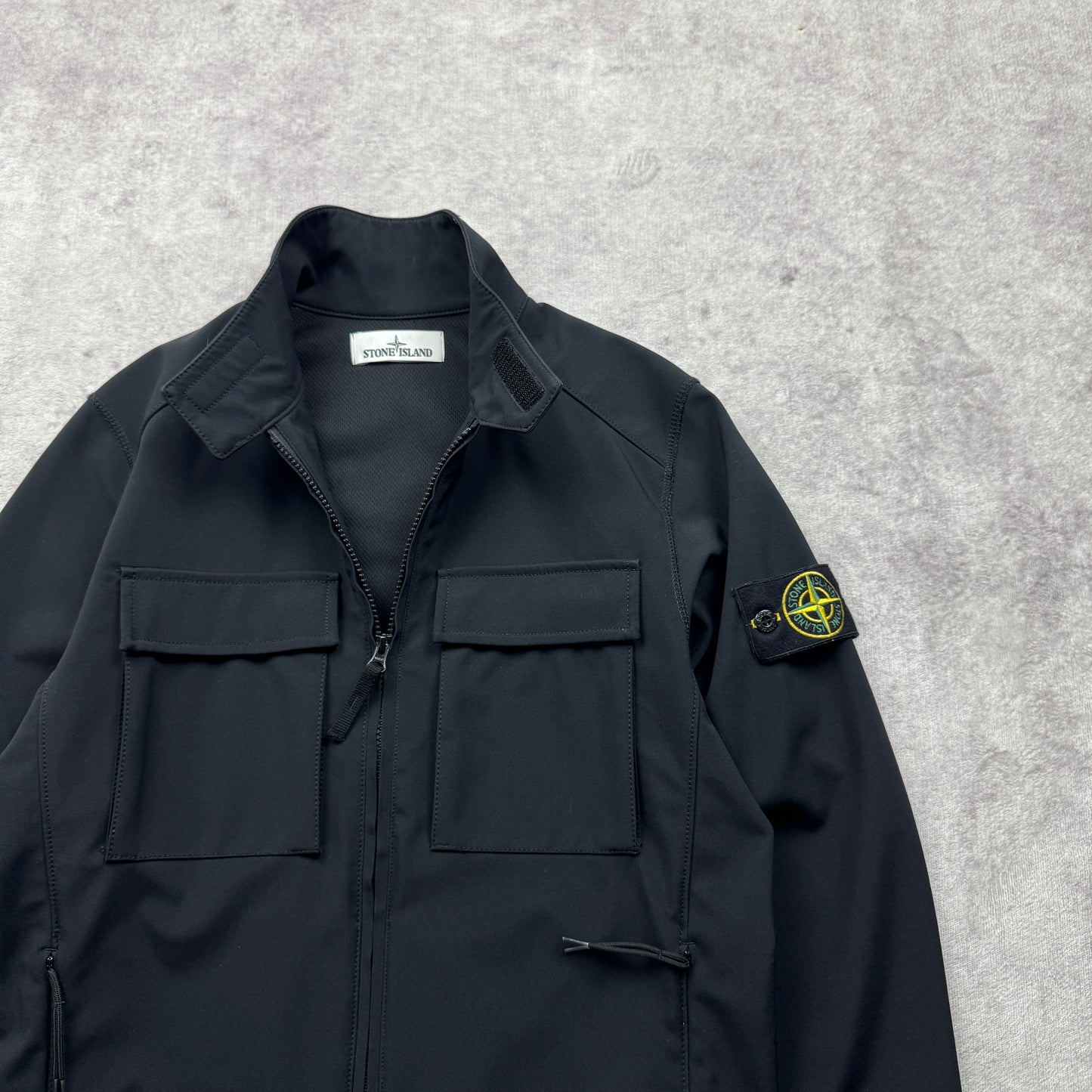 Stone Island Light Soft Shell-R Overshirt SS 2017