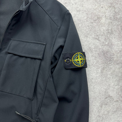 Stone Island Light Soft Shell-R Overshirt SS 2017