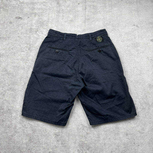 Stone Island Vintage 80’s Green Edge Shorts SS 1980's