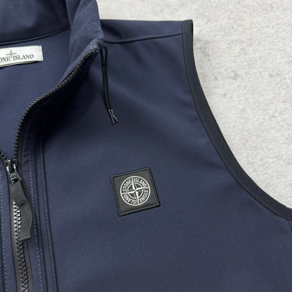 Stone Island Light Soft Shell-R e.dye Technology Vest SS 2022