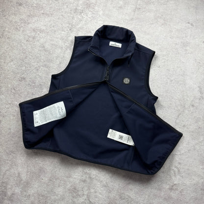 Stone Island Light Soft Shell-R e.dye Technology Vest SS 2022