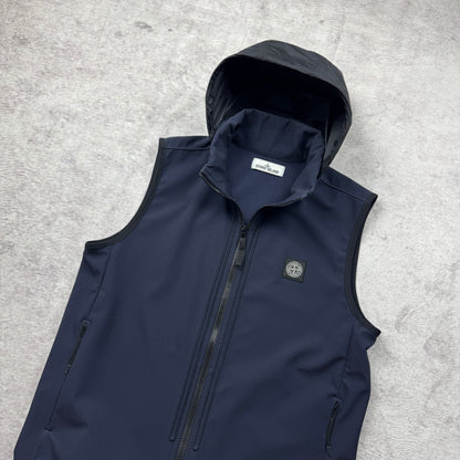 Stone Island Light Soft Shell-R e.dye Technology Vest SS 2022