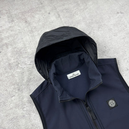 Stone Island Light Soft Shell-R e.dye Technology Vest SS 2022