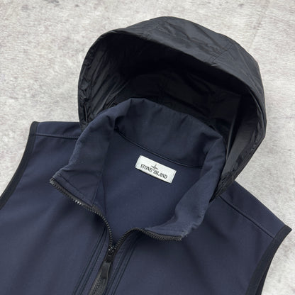 Stone Island Light Soft Shell-R e.dye Technology Vest SS 2022