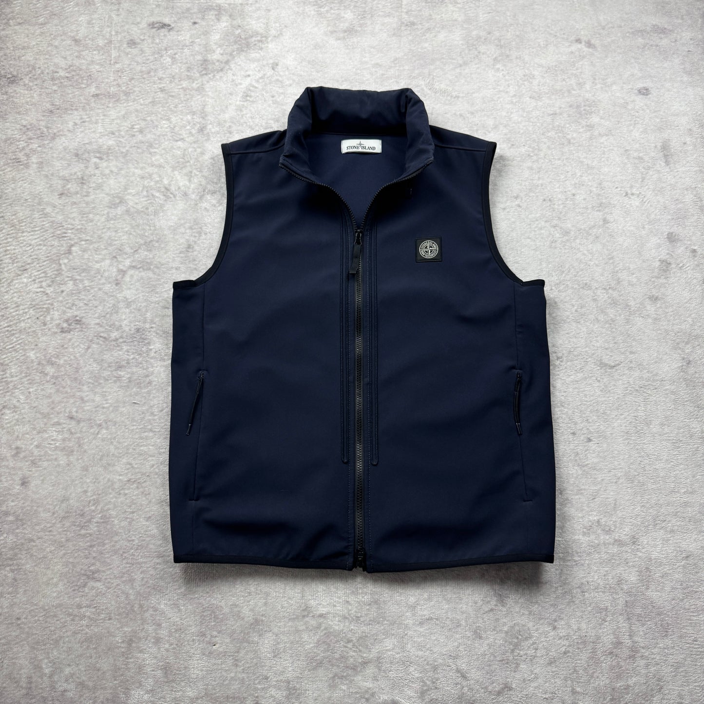 Stone Island Light Soft Shell-R e.dye Technology Vest SS 2022