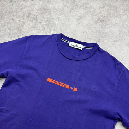 Stone Island Cotton Jersey Micro Graphics One Print T-Shirt SS 2022
