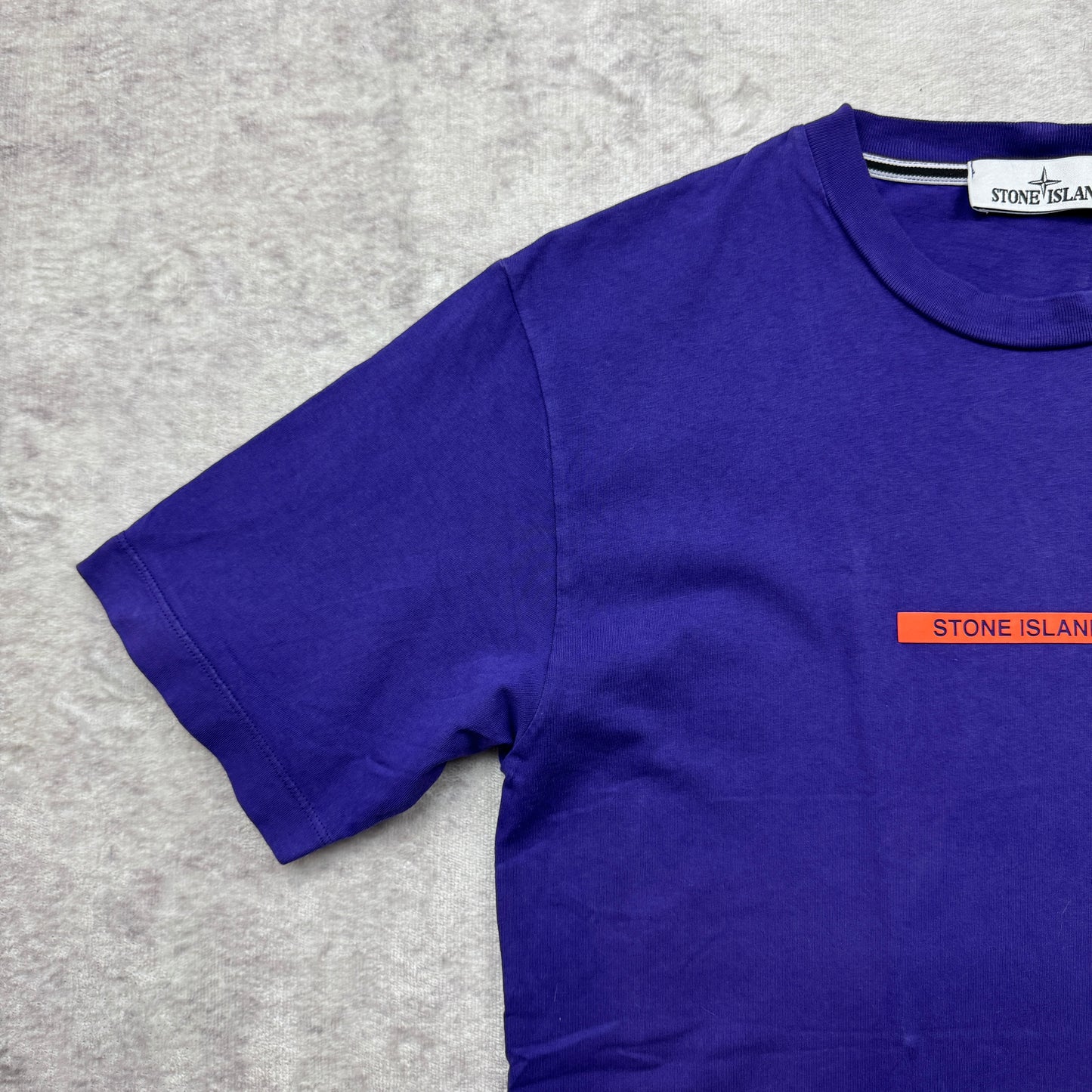 Stone Island Cotton Jersey Micro Graphics One Print T-Shirt SS 2022