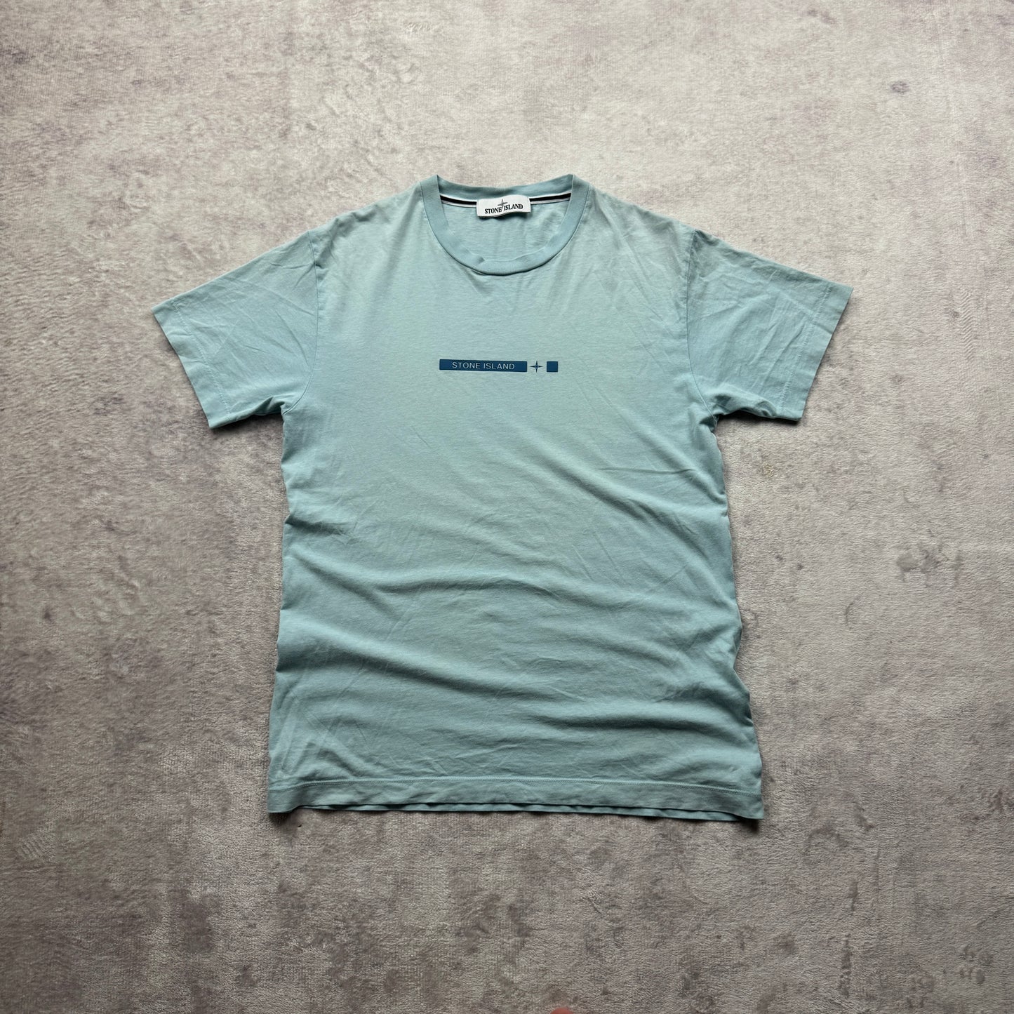 Stone Island Cotton Jersey Micro Graphics One Print T-Shirt SS 2022