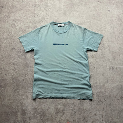 Stone Island Cotton Jersey Micro Graphics One Print T-Shirt SS 2022