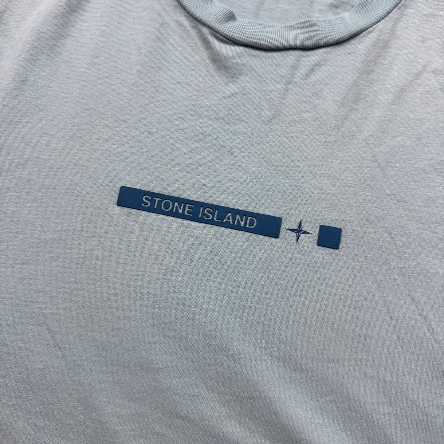 Stone Island Cotton Jersey Micro Graphics One Print T-Shirt SS 2022