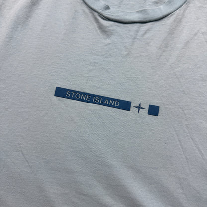 Stone Island Cotton Jersey Micro Graphics One Print T-Shirt SS 2022