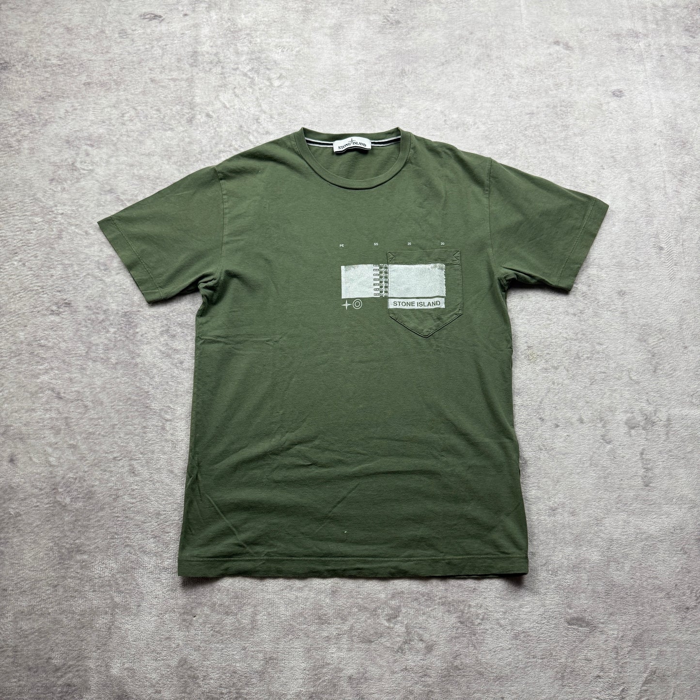 Stone Island Patch Print T-Shirt SS 2020