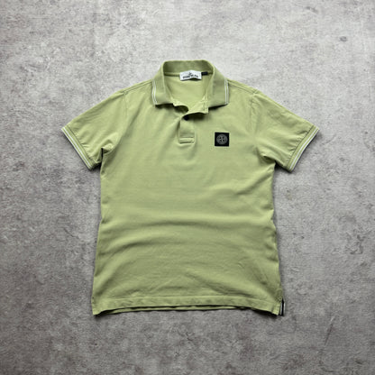 Stone Island Patch Tipped Polo Shirt SS 2018