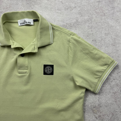 Stone Island Patch Tipped Polo Shirt SS 2018