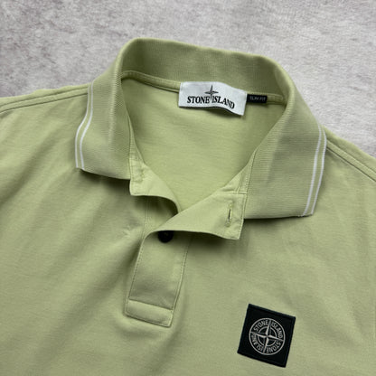 Stone Island Patch Tipped Polo Shirt SS 2018