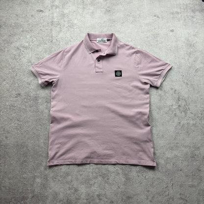 Stone Island Patch Tipped Polo Shirt SS 2018