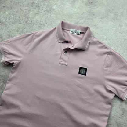 Stone Island Patch Tipped Polo Shirt SS 2018