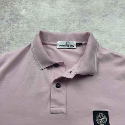 Stone Island Patch Tipped Polo Shirt SS 2018
